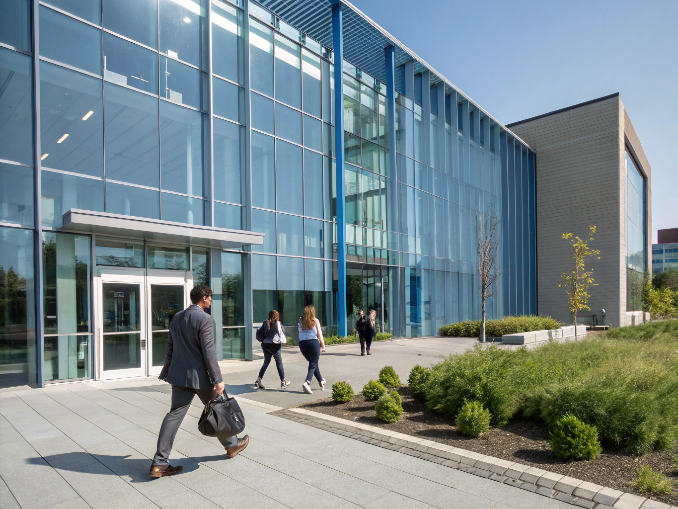 Modern Glass Campus